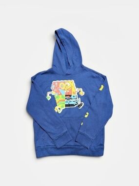 SpongeBob Kids Blue Graphic Hoodie